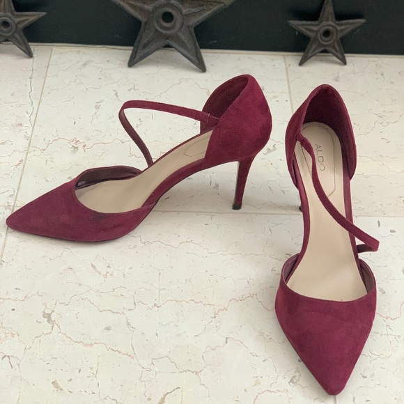 Aldo Shoes - Aldo Maroon Heels